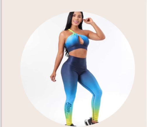 Conjunto sublimado Multicolor