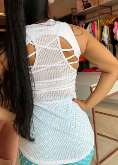 Regata Blanca transparente