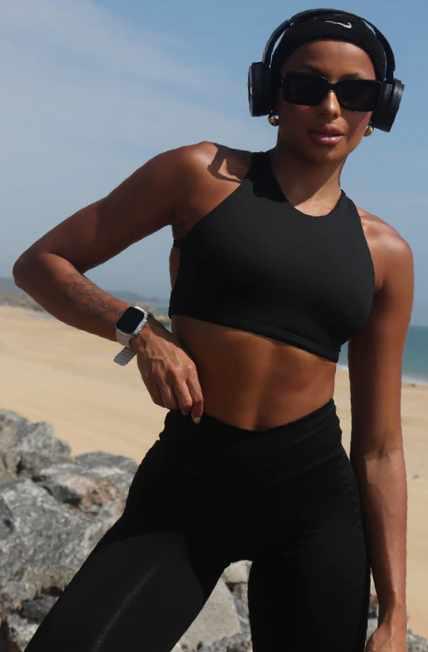 Set araña negra lisa