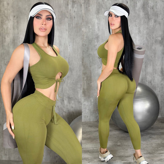 Conjunto Legging Verde